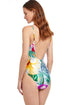 Gottex Classic Bora Bora Multi Round Neck One Piece Swimsuit